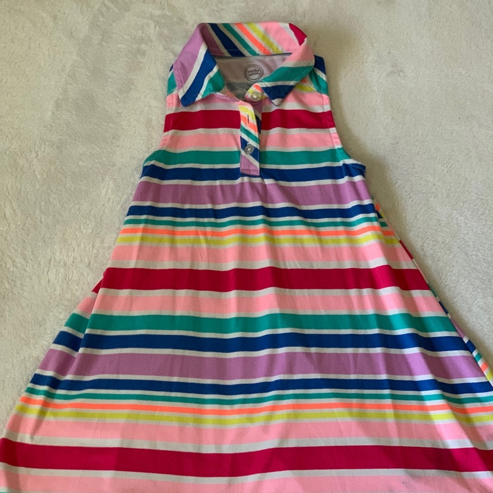 Girls collared summer dress (small)